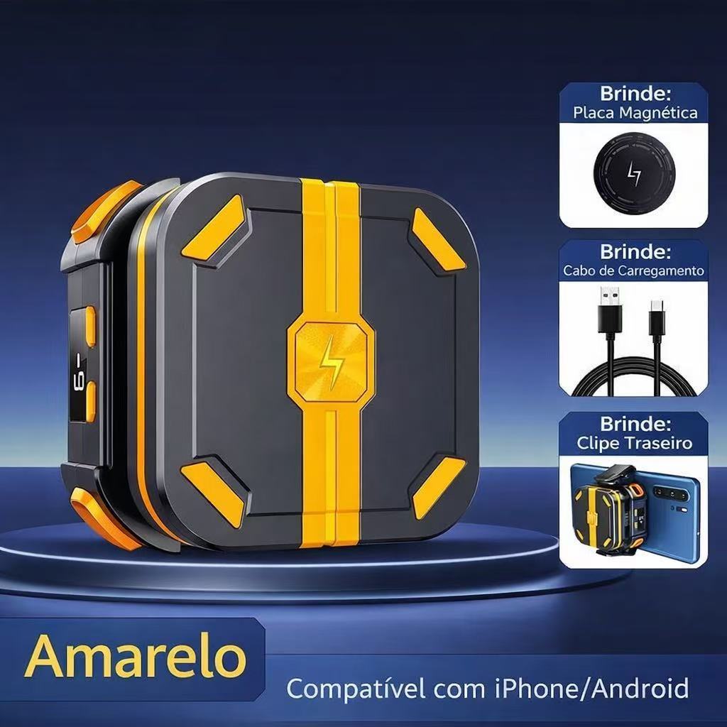 Cooler Magnético P70 Gamer Alta Performance para Celular, Sem Fio/com Cabo, Clipe ou Magnético em Oferta na Shopee