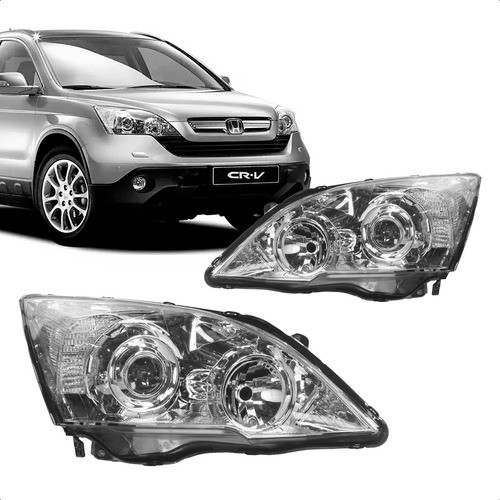 Par Farol Crv 2007 2008 2009 2010 2011 Eletrico C/motor Ambo