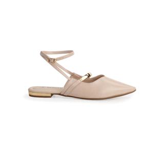 Sapatilha Slingback Bebecê Bico Fino e Tira Dupla no Tornozelo em Oferta na Shopee