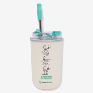 Copo Neo com Canudo Snoopy em Oferta na Shopee