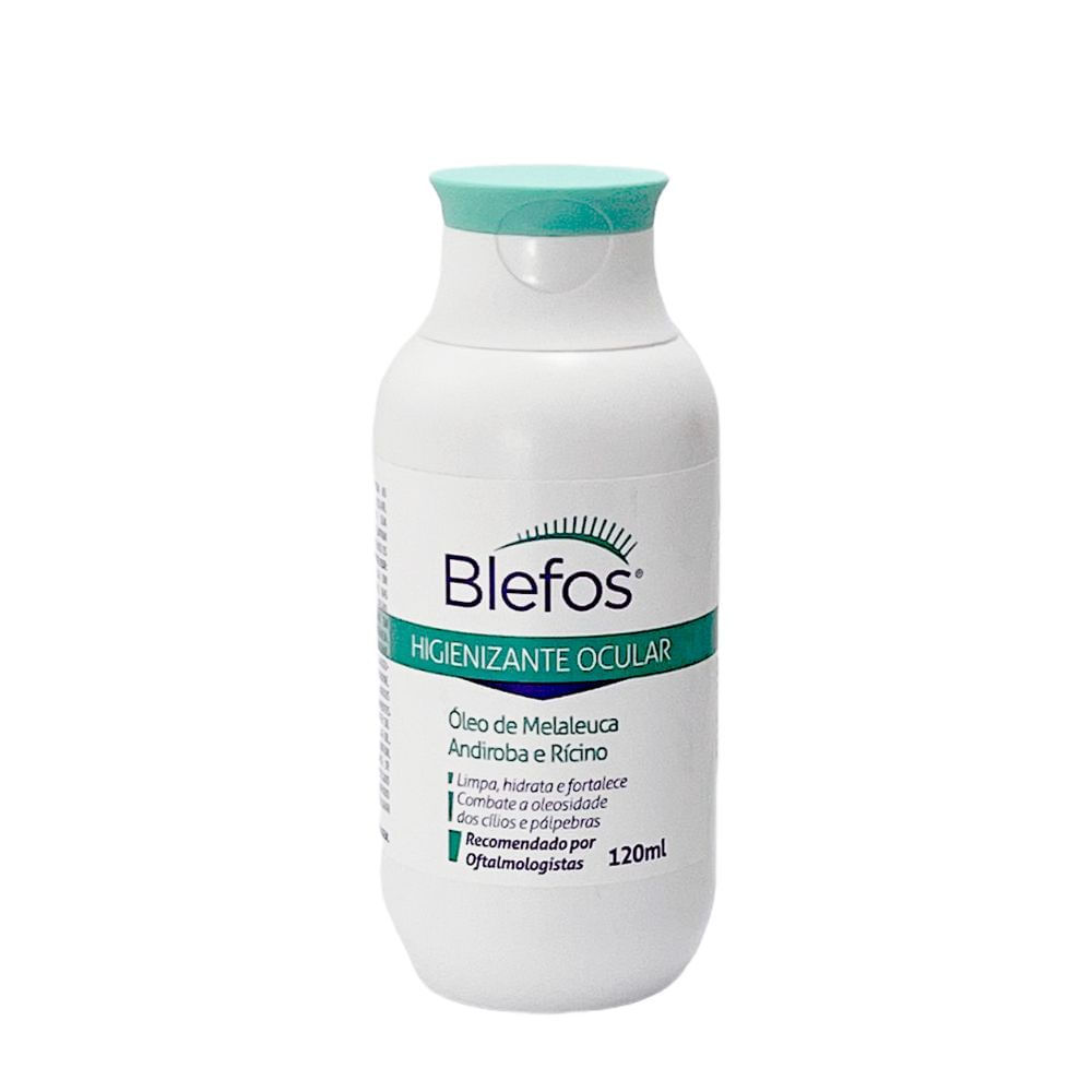 Higienizante Ocular Blefos 120ml em Oferta na Shopee