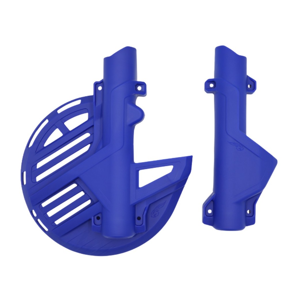 PROTETOR DE DISCO BENGALA DIANTEIRO AZUL CRF 230 CRF 250 CRF 300 XR 250 TTR 230
