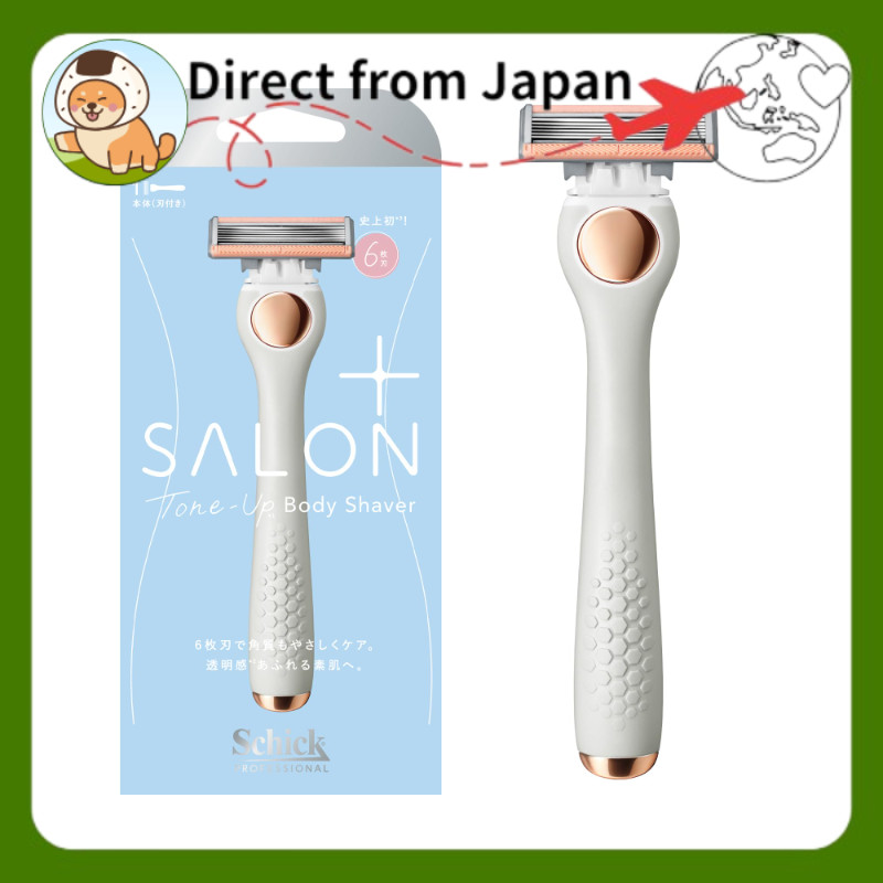 Schick Body Shaver Feminino com Lâmina Tone Up Depilador Original Japão [Direto do Japão]