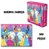 Quebra-cabeça de princesas com 300 peças