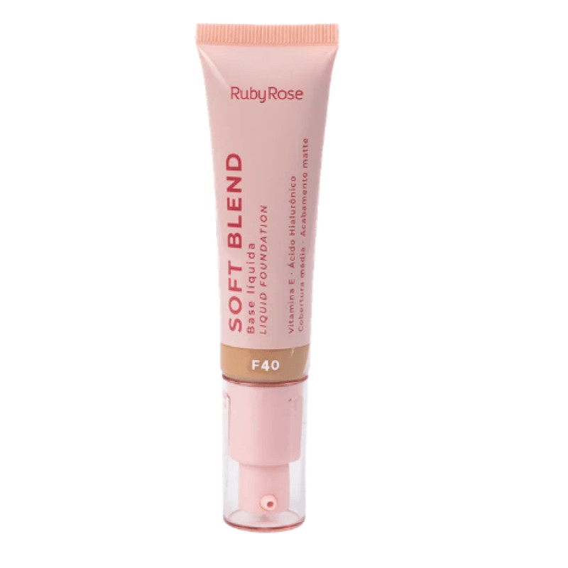 Base Líquida Ruby Rose Soft Blend F40 HBM301-4
