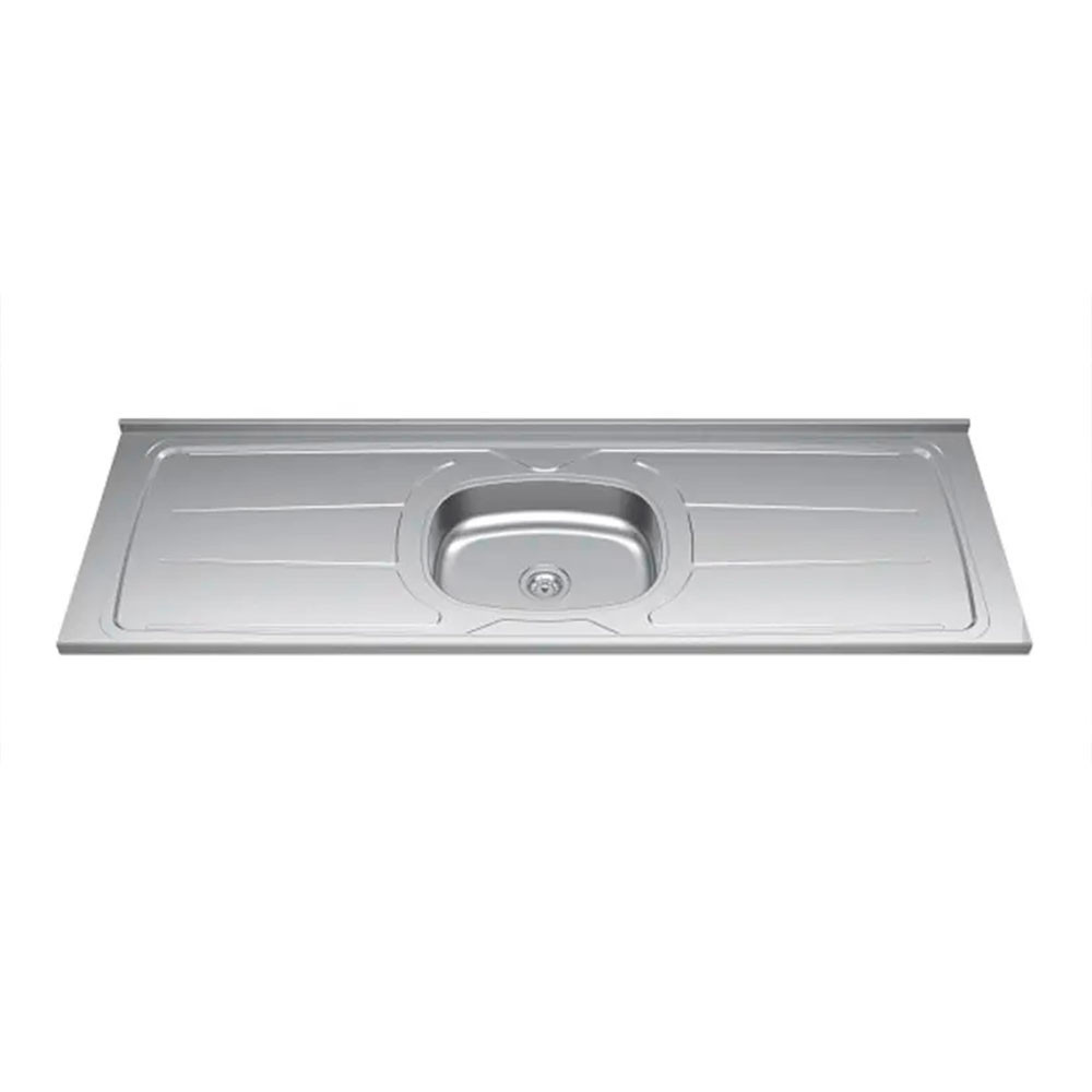 Tampo de Pia Aço Inox 120cm Ghel Plus 31230