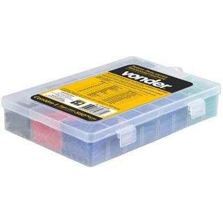 Jogo tubos isolantes termorretráteis com 560 peças Vonder em Oferta na Shopee