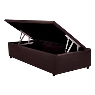 Cama Box Baú Solteiro Universal Courano Brown (88x188x35) - Costa Rica em Oferta na Shopee