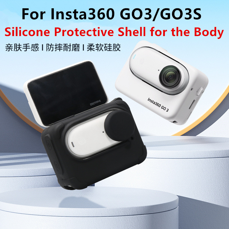 Capa Protetora De Silicone Para O Corpo Insta360 GO3/GO3S Acessórios