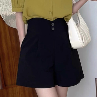 Tamanho grande espinha de peixe moda cintura alta terno Shorts feminino verão gordura mm capa cruz mais magro olhar a li