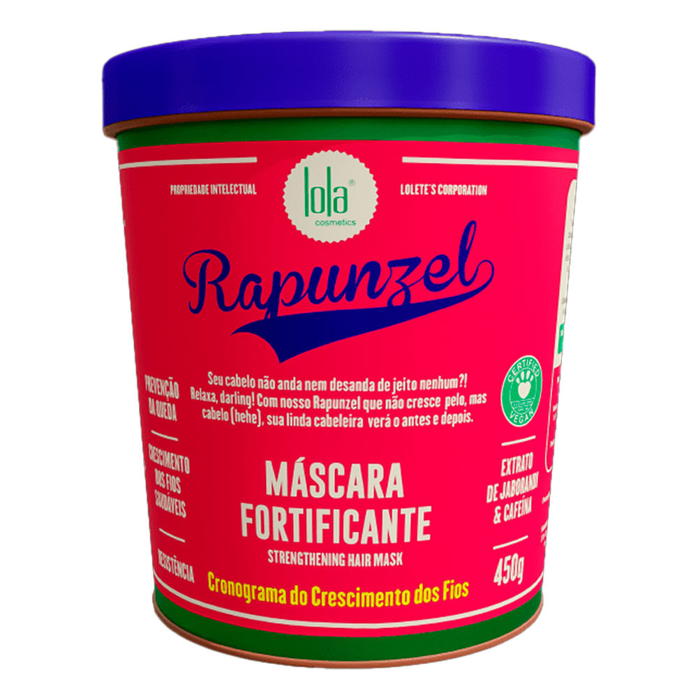 Máscara De Tratamento Lola Rapunzel 450g em Oferta na Shopee
