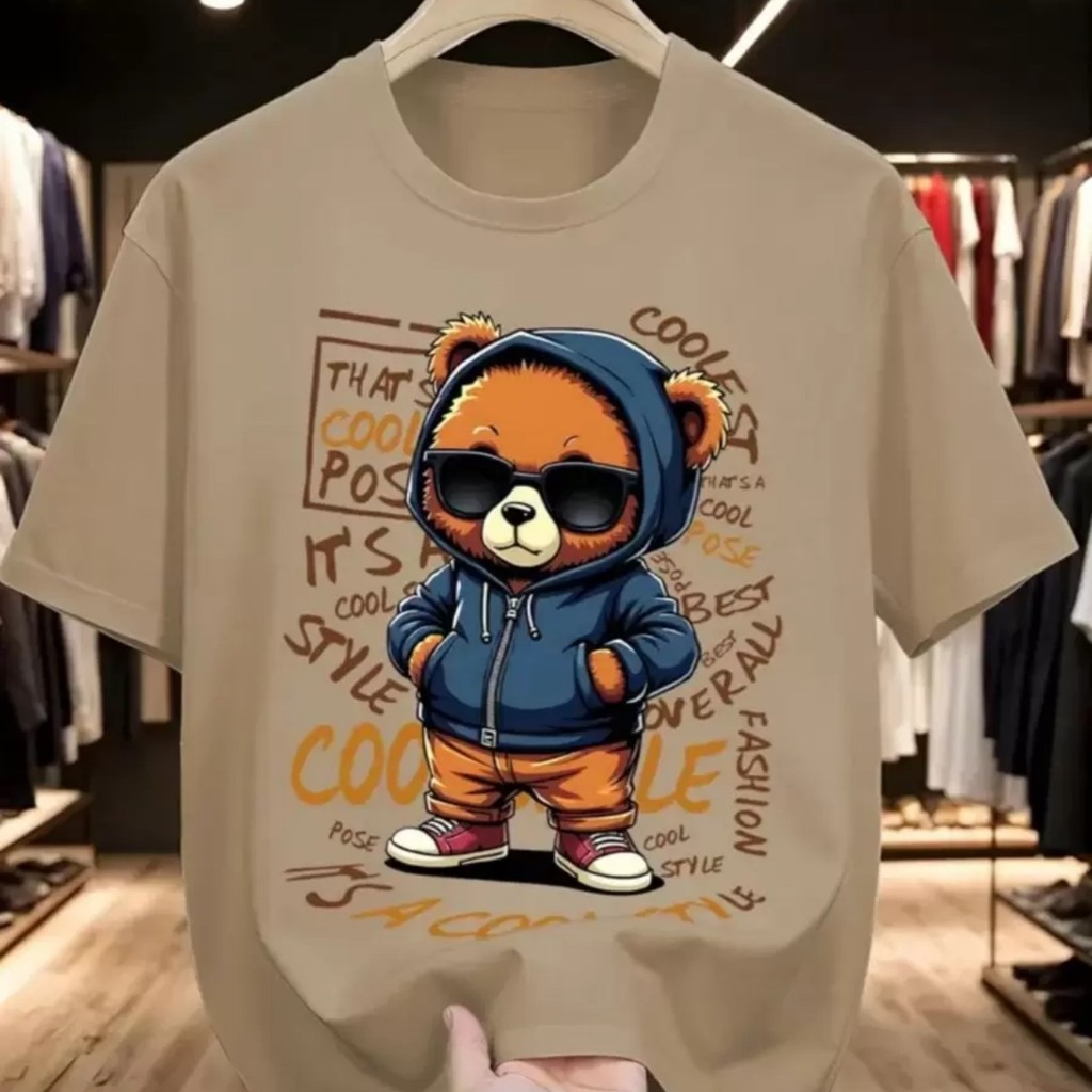 Camiseta Camisa Casual 100% Algodão Streetwear Estampada Malha Premium Importada