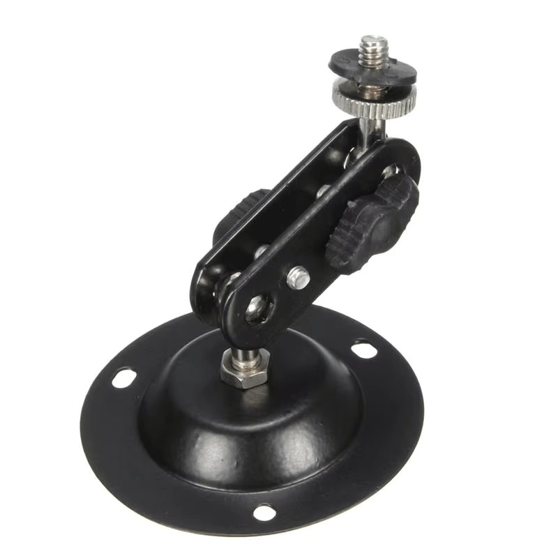 Suporte articulado de metal rotação 360,  para camera CFTV ou Projetor, e demais usos,  ideal para parede ou teto 