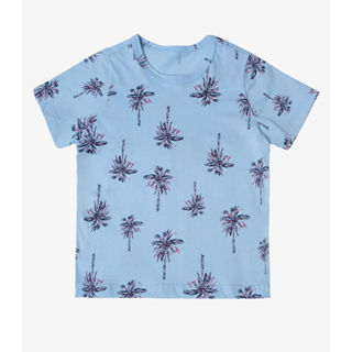 Camiseta Infantil Masculina Infinita Cor Azul em Oferta na Shopee