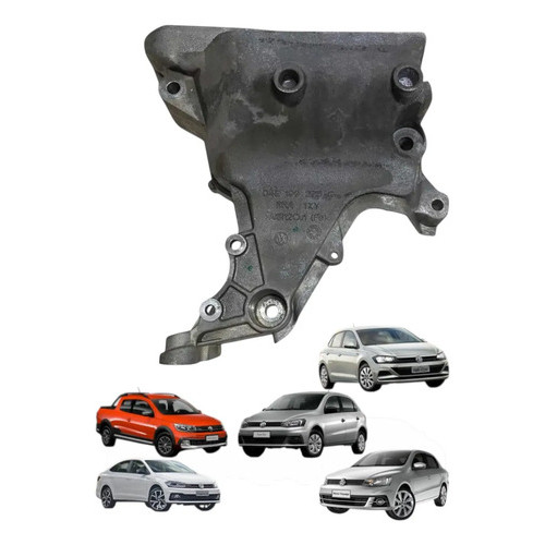 Suporte Motor Coxim Volkswagen Fox Polo Virtus Gol Voyage Saveiro 1.6 16V MSI 2017 2018 2019 2020 2021 2022 04E199275C