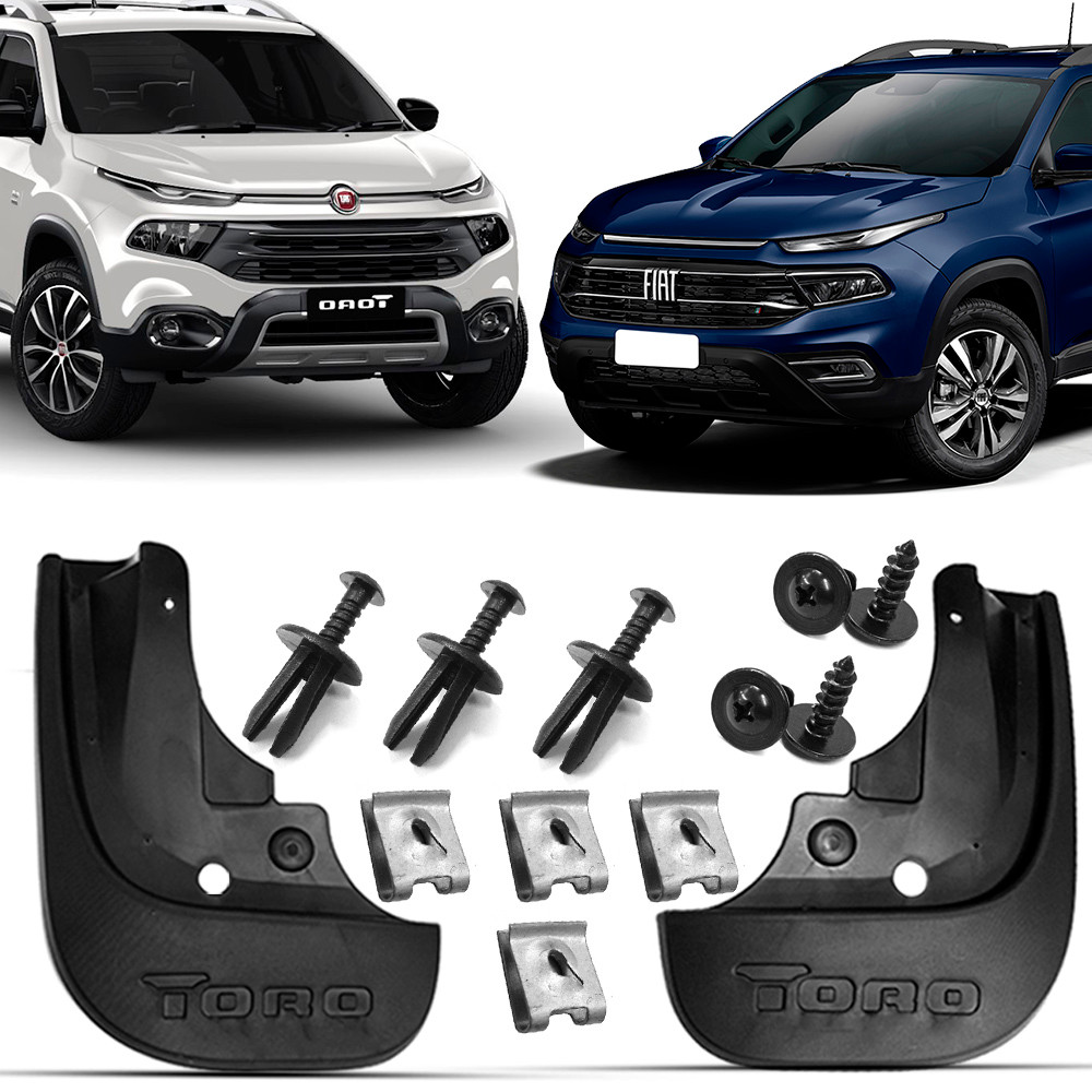 Jogo Kit Para Barro Com Grampos Fiat Toro 2022 em diante