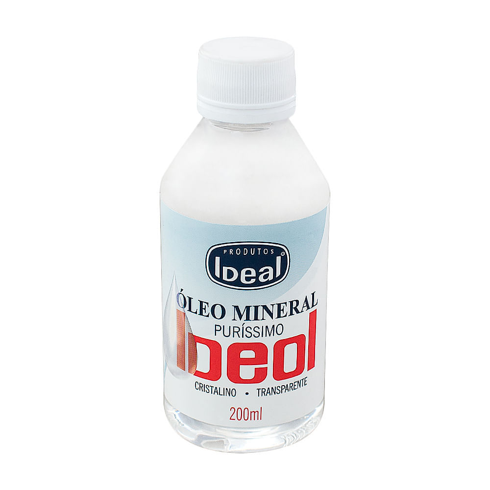Óleo Mineral Ideol Puro Ideal com 200ml em Oferta na Shopee