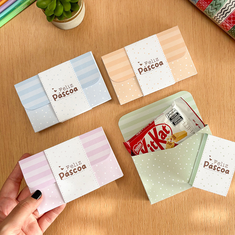 PORTA KIT KAT PÁSCOA - CAIXA KITKAT PÁSCOA - CAIXINHA KITKAT PÁSCOA em Oferta na Shopee