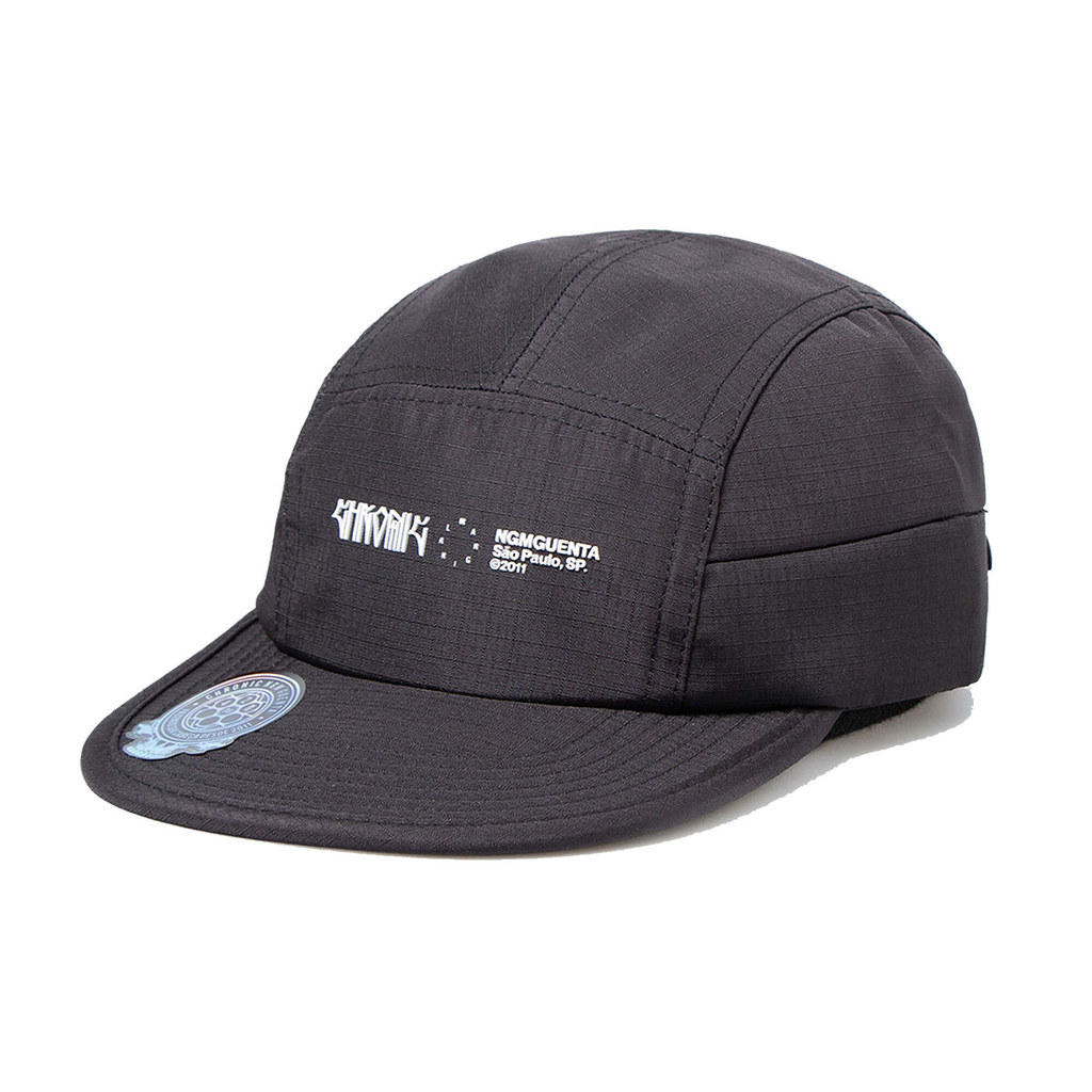 Boné Chronic Five Panel Preto Pixo Bolso Lateral 2025 -205