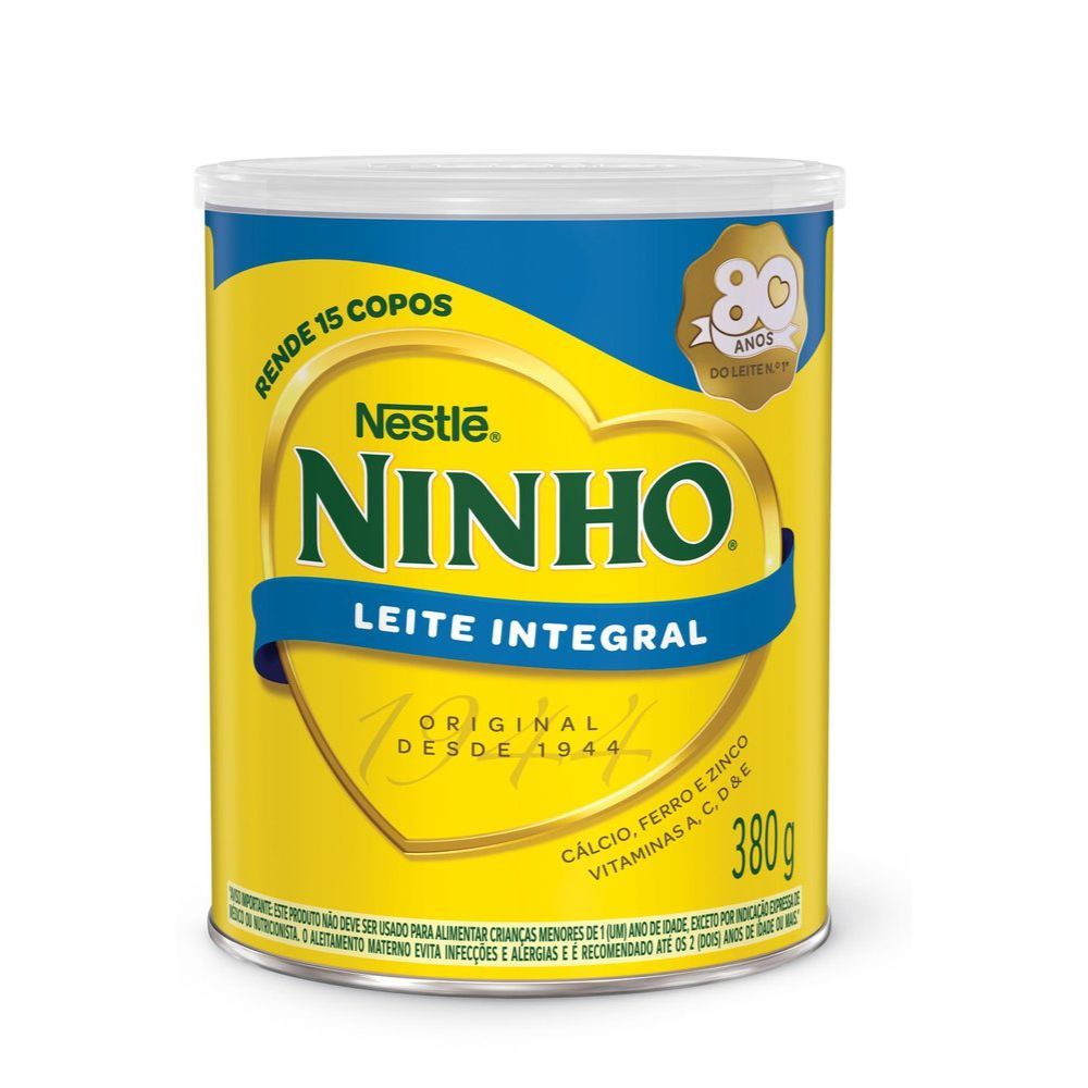 Ninho Integral Forti+ Lata 380g em Oferta na Shopee