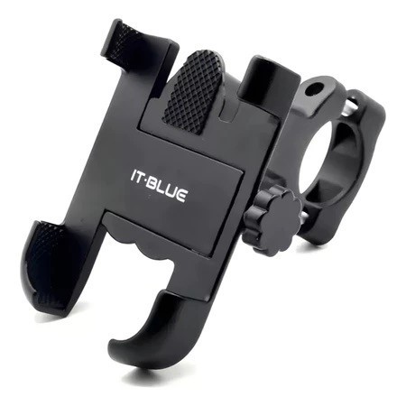 Suporte de celular para moto e bike liga de alumínio ajustável estável gira 360 graus Universal