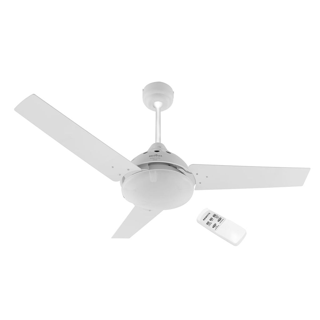 Ventilador de Teto Britânia 3 em 1 131W Cancun BVT02B em Oferta na Shopee
