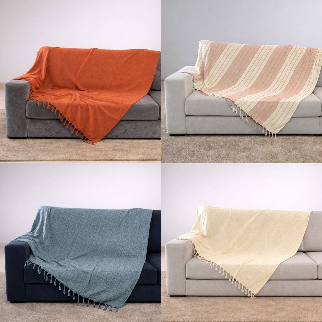 Manta para sofá 2,40Mx1,80M Sofá Grande Grossa Decoração Protetora Decorativa