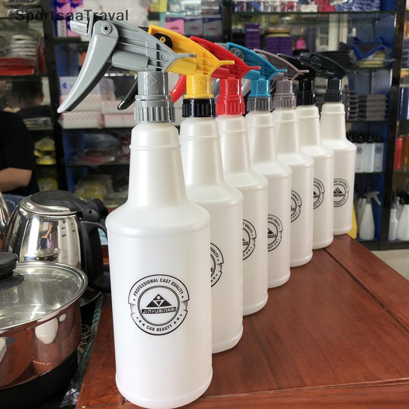 S & T 1 Unidade De Garrafa Cilíndrica De Névoa De Água Ultrafina HDPE Nulo Resistente A Produtos Químicos