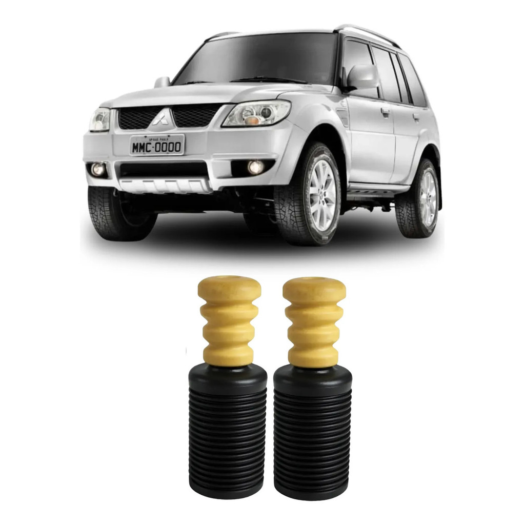 Kit Batente Coifa Amortecedor Dianteiro Pajero IO TR4 1999 2000 2001 2003 2004 2005 A 2015