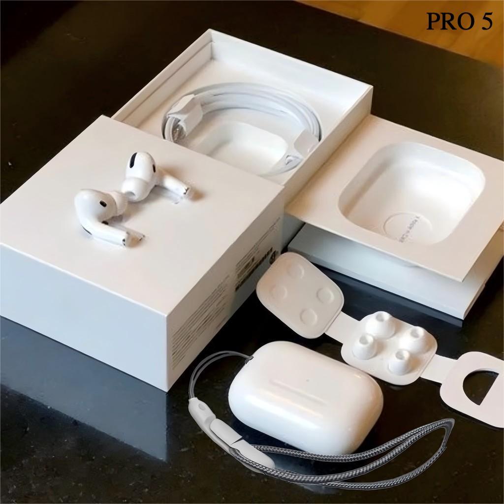 Fone de Ouvido Bluetooth 5.0  Sem Fio TWS Pro5 Com Cancelamento De Ruído Pop-Up Para IOS em Oferta na Shopee