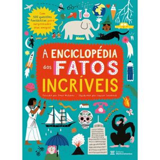 Livro A Enciclopédia dos Fatos Incríveis - Ed Melhoramentos em Oferta na Shopee