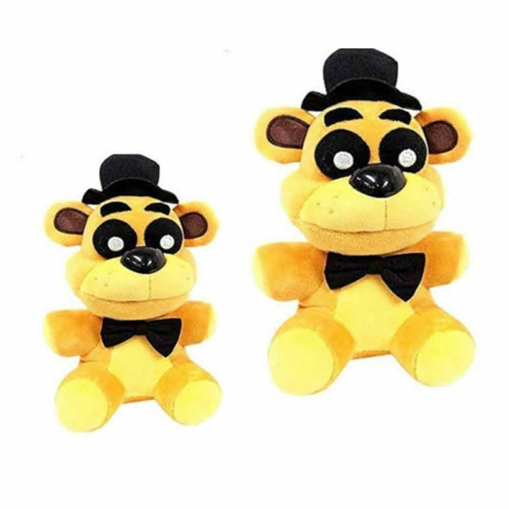 Golden Freddy Dourado - Pelúcia Five Nights at Freddy's Toy 6" Plush Golden Bear - FNAF