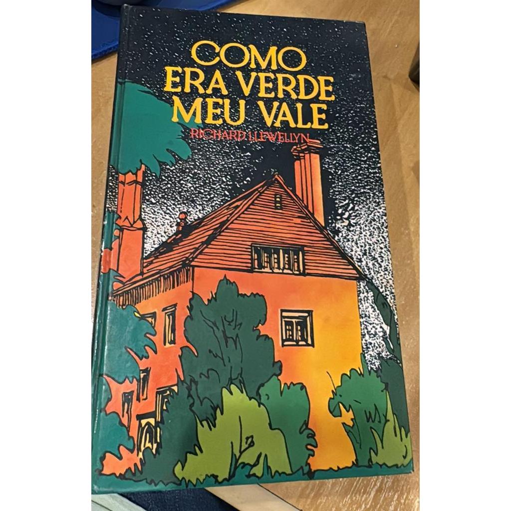 Como era Verde Meu Vale USADO CAPA DURA autor Richard Llewllyn