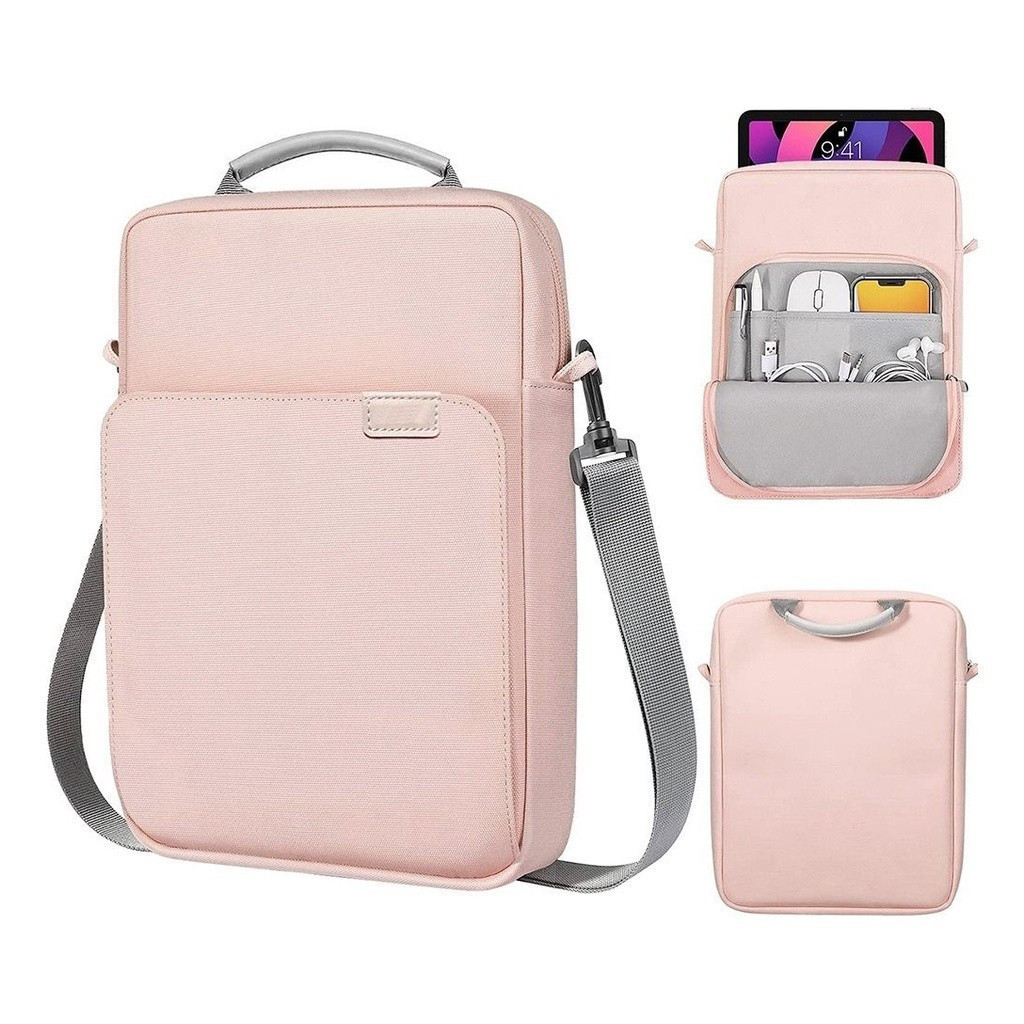 J2 Bolsa para Tablet 9-11/13.3, Bolsa de Ombro para iPad, Bolsa Transversal, Bolsa Portátil para Laptop