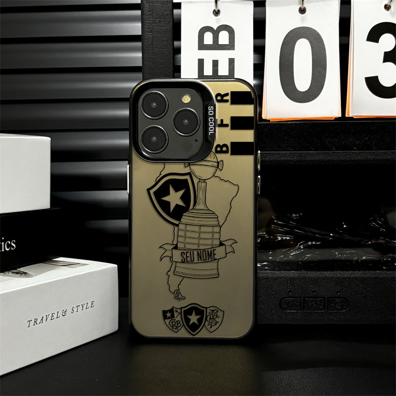 capinha capa de celular Clube de Futebol Botafogo para iphone 13 normal 15 14 11 12 17 16 pro max 15 plus 14 pro capa — imagem 2 de 2