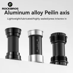 ROCKBROS 68-120MM Cartucho Suporte Inferior Selado Liga De Alumínio Rolamento Duplo Para Acessórios De Bicicleta De Dese