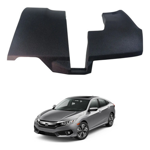Moldura Painel Inferior Honda Civic 2017 2021