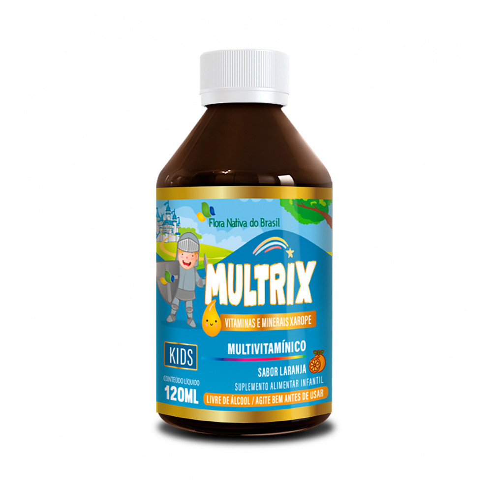 MULTIVITAMINICO INFANTIL MULTRI Infantil A-Z 120ML (Sabor Uva)