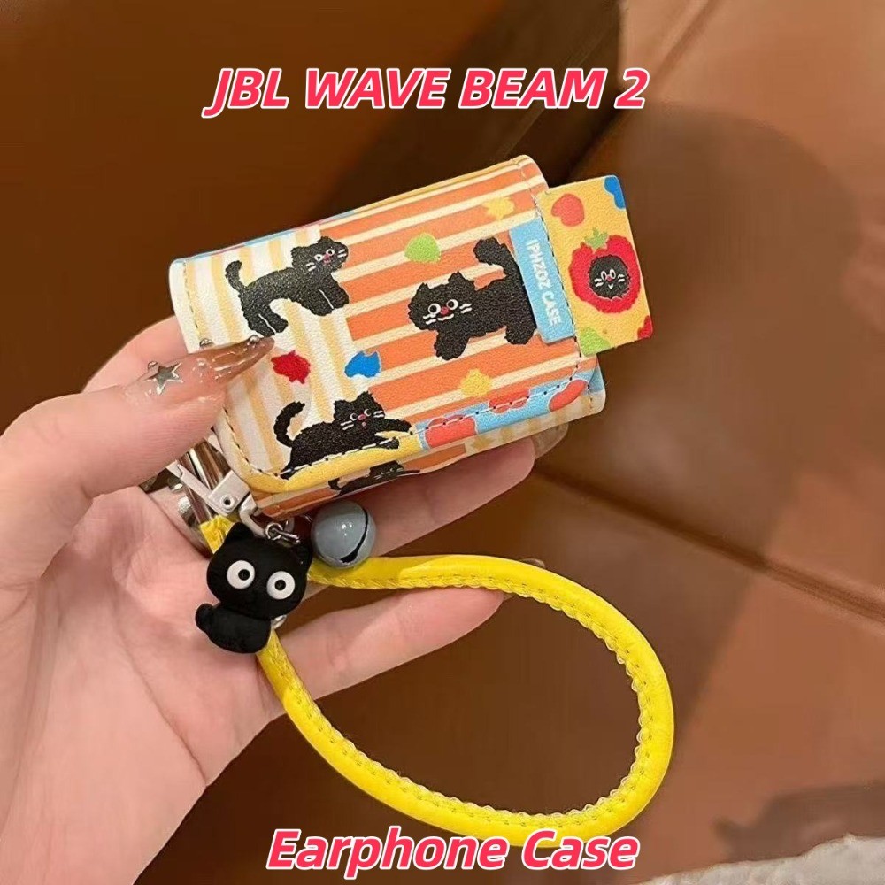 Capa De Envio Rápido Para JBL WAVE BEAM 2 , Fofa De Desenho Animado , Artesanato Têxtil Fone De Ouvido