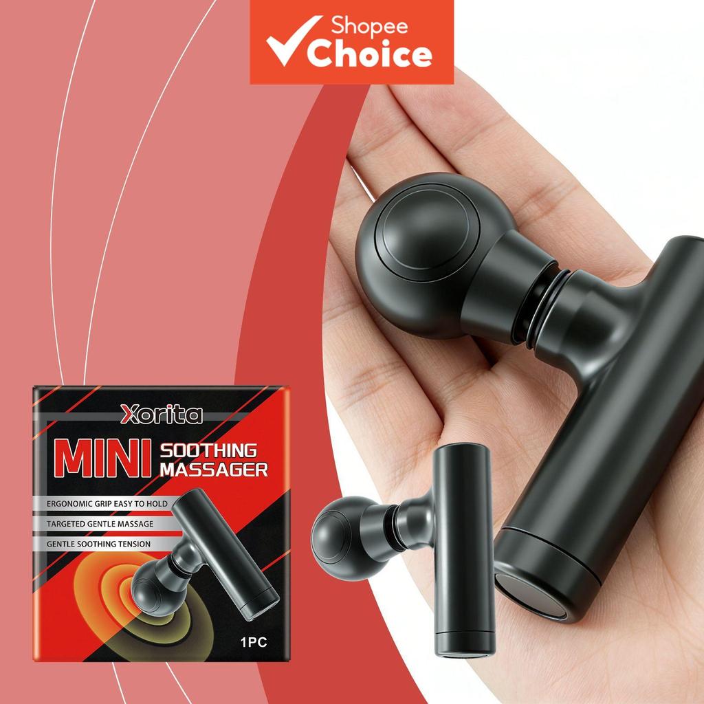Mini Massageador Corporal, Pistola de Massagem Mini, Portátil de Mão Elétrica para Alívio da Dor no Pescoço, Ombros,