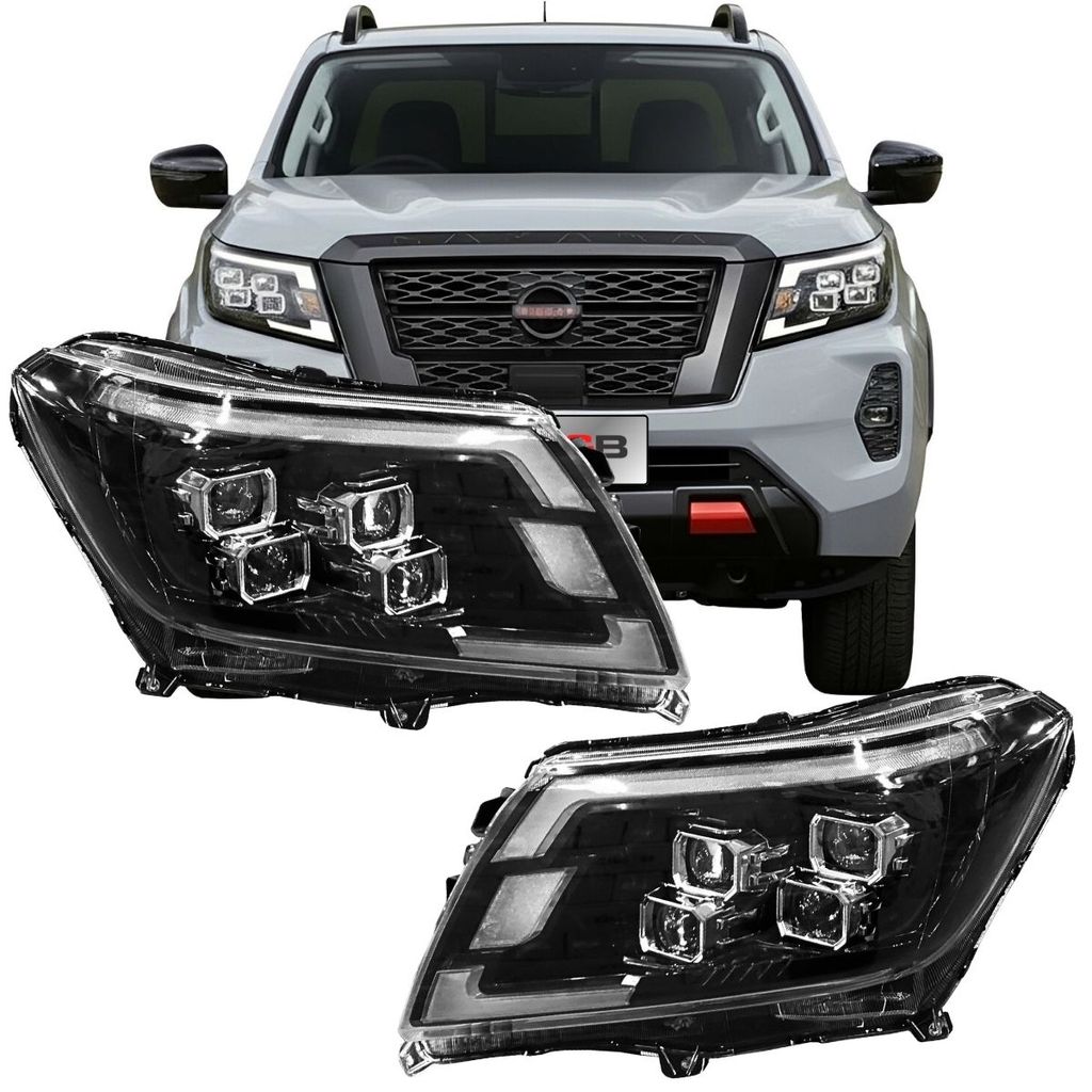 Par Farol Nissan Frontier 2021 22 23 2024 2025 Full Led