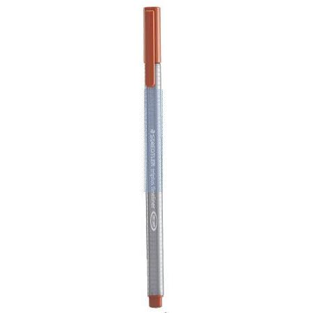 CANETA 0,3MM TRIPLUS FINELINER TERRACOTA - 334-73 02