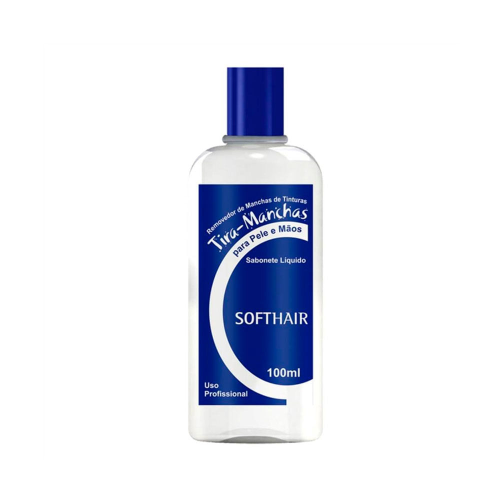 Sabonete Líquido Soft Hair Removedor de Manchas de Tinturas Pele e Mãos 100ml
