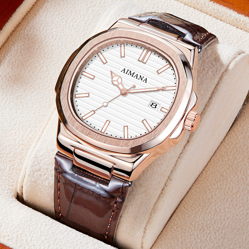 Relógio masculino ultra-fino, relógio casual luminoso, relógio de quartzo com três ponteiros, relógio esportivo elegante