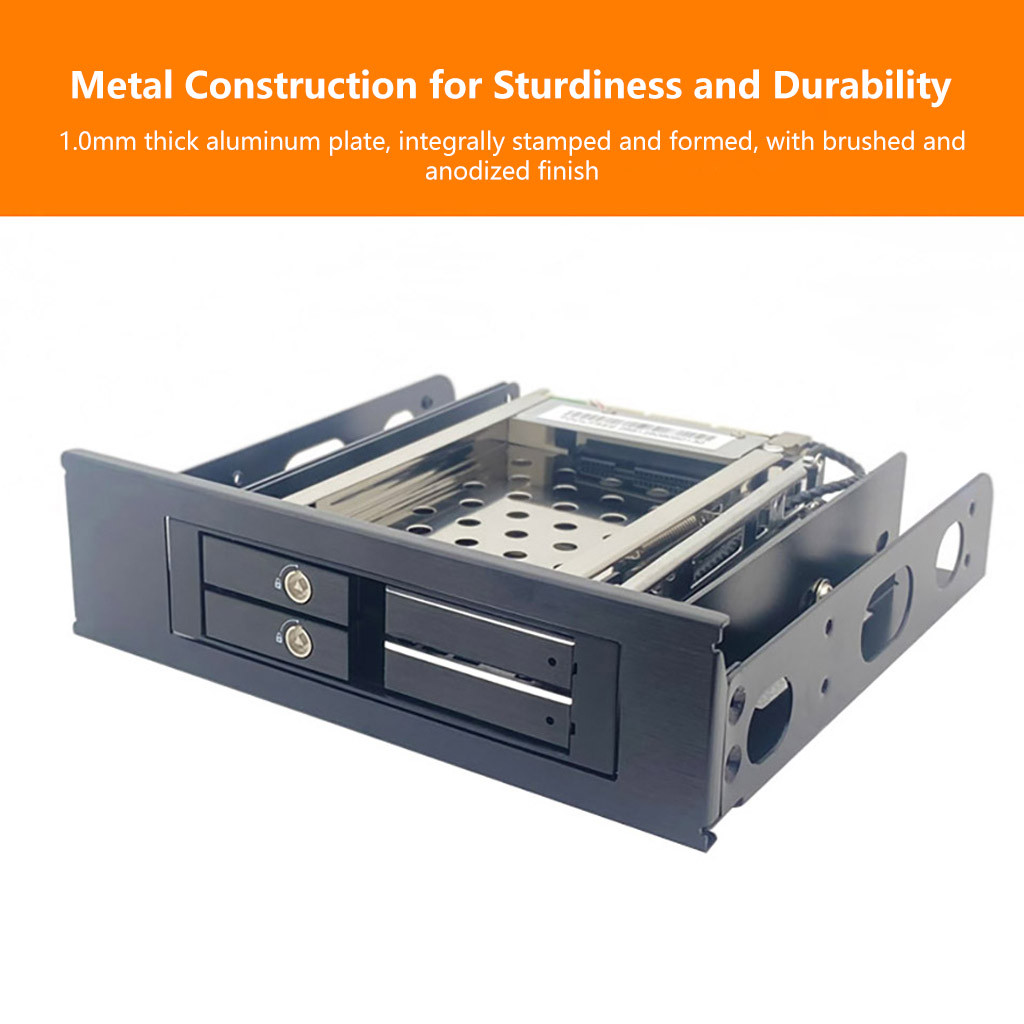 (TOOLFREE) MRA916 + MRA258AL MRA261AL Caixa De Extração De Compartimento De Disco Rígido De 2.5 Polegadas Rack