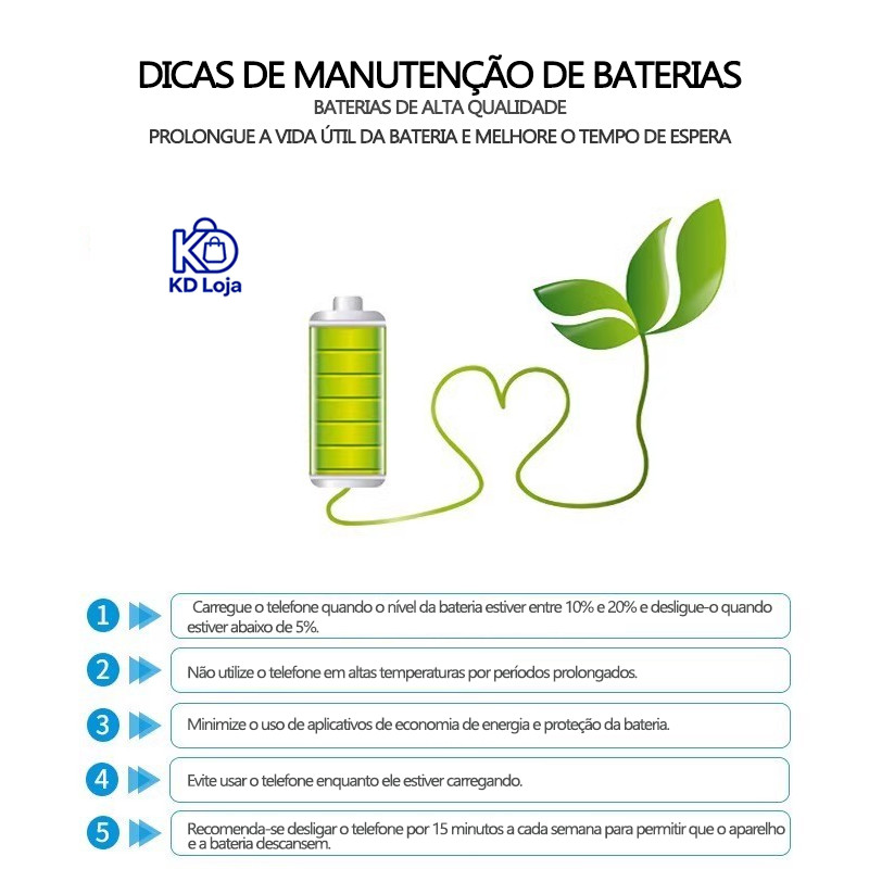 Detalhes do Bateria Para Redmi Note 9 Pro/note 10 Pro/note 10 Pro Max BN53 Nova Com Garantia