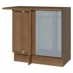Balcão de Canto 1 Porta Lux Madesa