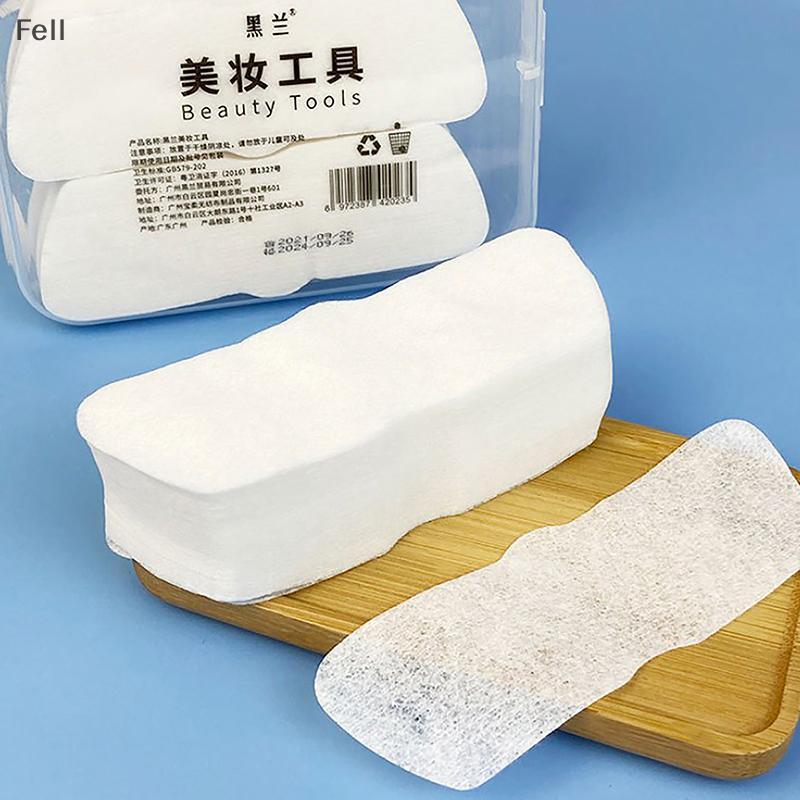 [Fel] 200 Peças Almofadas Descartáveis De Algodão Para Nariz , Tiras De Máscara De Diy , Folha De Papel Cuidados Com A P