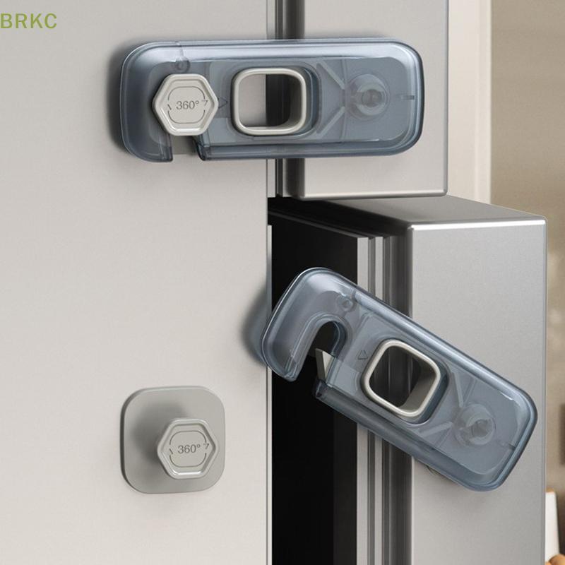 BRKC 1Pc Casa Geladeira Lo Freezer Porta Captura Criança Crianças Armário Segurança Para Do Bebê