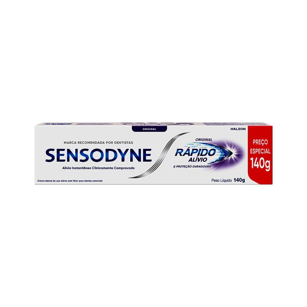 CREME DENTAL SENSODYNE 140GR RAPIDO ALIVIO ESPECIAL
